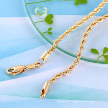 Fashion Gold Cable Necklace